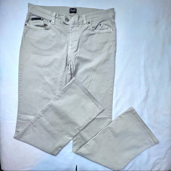 Dolce & Gabbana Pants - Dolce & Gabbana KhaKi Bootcut Pants Size 27